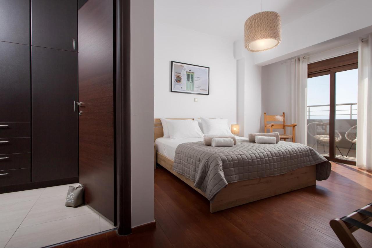 Overview Chania With Sea View And Amazing Sunset Apartament