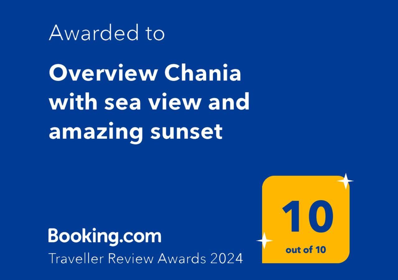 Apartament Overview Chania With Sea View And Amazing Sunset